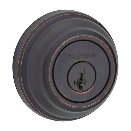 Kwikset Kwikset SmartKey Venetian Bronze Metal Deadbolt 99850-073